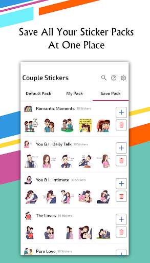 Love Couple Stickers for WhatsApp - WAStickerApps screenshot 7
