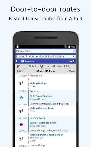 London Transport Offline Tube Rail Bus DLR Tram screenshot 2
