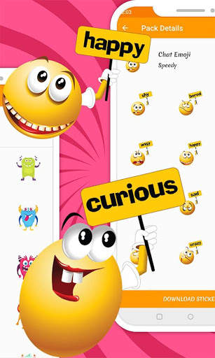 Funny Stickers & Funny Emoji - Halloween Stickers स्क्रीनशॉट 4