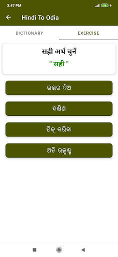 Hindi Odia Dictionary screenshot 2