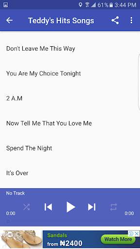 Teddy Pendergrass Songs screenshot 4