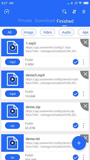 Download Manager - Fast Private Downloader 6 تصوير الشاشة