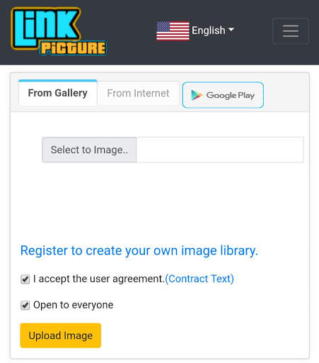 LinkPicture - Unggah Foto - Dapatkan Tautan Foto screenshot 1