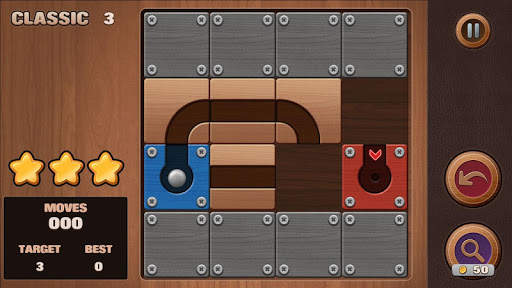en mouvement balle puzzle screenshot 1