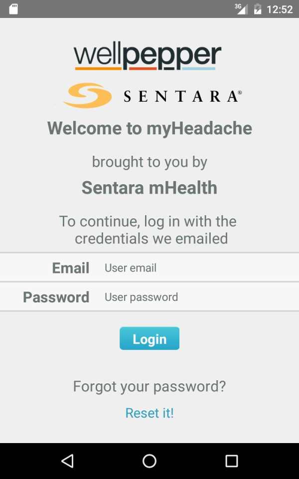 Sentara MyHeadache screenshot 7