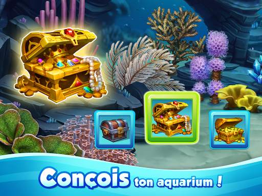 Aqua Blast: Fish Matching 3 Puzzle & Ball Blast screenshot 2