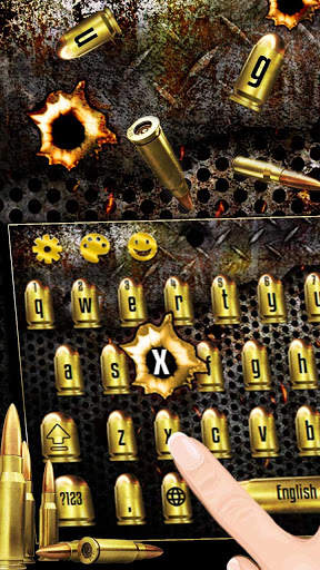 Bullet Shots keyboard Theme screenshot 4