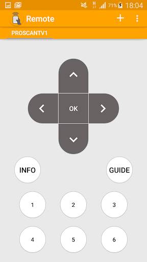 gospell set top box remote screenshot 5