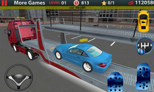 Truck Parking: Car Transporter screenshot 1