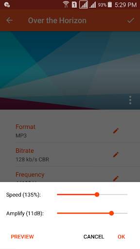 Audio Converter (MP3 AAC OPUS) screenshot 4