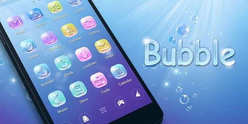 Bubble GO Launcher Theme screenshot 5