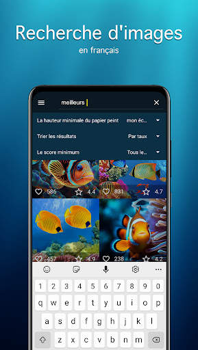 Fonds d'écran 4K poissons screenshot 3