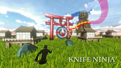 Lempar Pisau Ninja Lempar screenshot 1