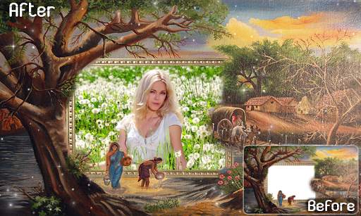 Village Photo Frames - my village life photo style 4 تصوير الشاشة