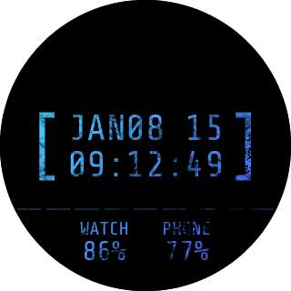 Date Stamp Watch Face 4 تصوير الشاشة