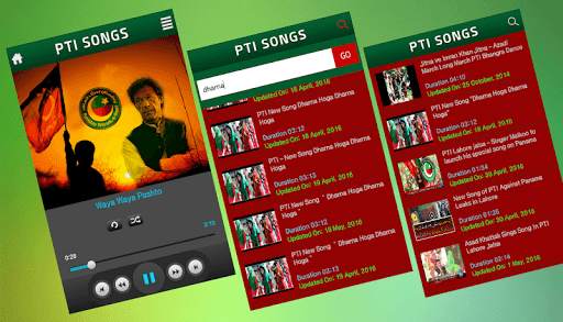 Tehreek-e-Insaf Songs (Audio & Video) screenshot 3