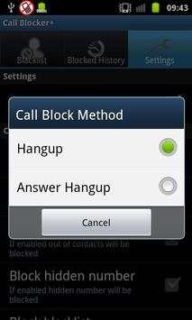 Call Blocker  screenshot 2