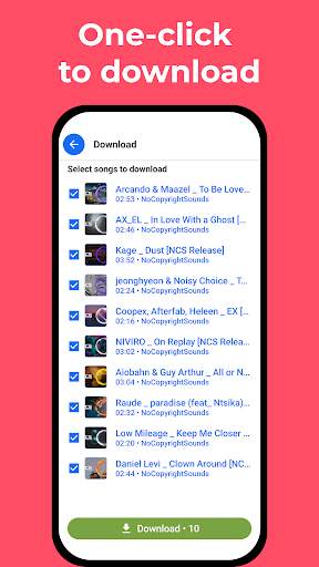 Music Downloader -Music Player screenshot 1