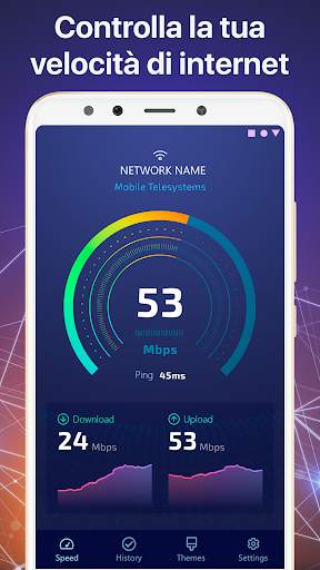 Test di velocità Internet e Wifi screenshot 1