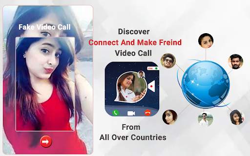 Hot Girls Video Call - Fake Call screenshot 1