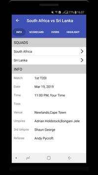 Live Cricket Scores & Cricket Exchange screenshot 3