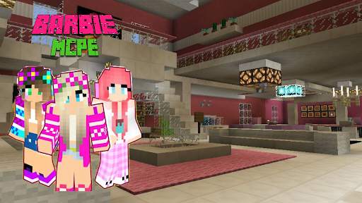 Barbie Pink House Minecraft screenshot 2
