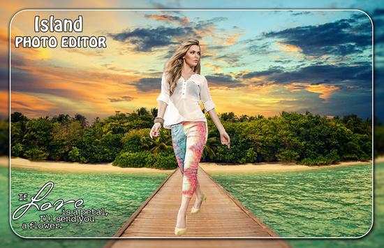 Island Photo Editor screenshot 1