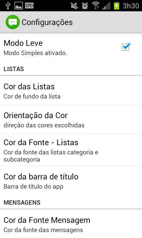 Mensagens prontas Lite 23.000+ screenshot 8