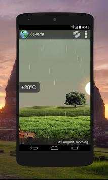 Animated Weather Widget, Clock screenshot 8