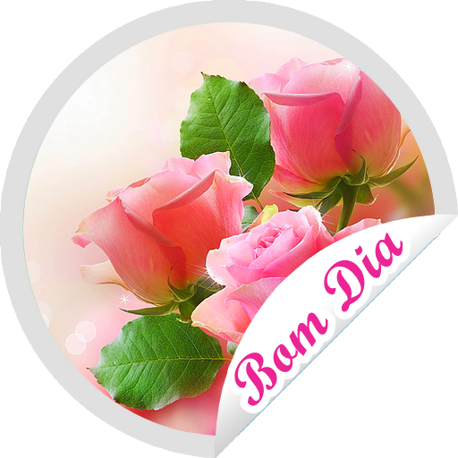 Good Morning Sticker Flowers icon