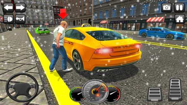 Grand Taxi Simulator 2020-Modern Taxi Driving Game screenshot 1