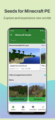 Seeds for Minecraft World 2023 screenshot 1