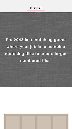 Pro 2048 - Game screenshot 3