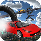 Extreme Tracks Racing Stunts :Ultimate Flying Cars icon