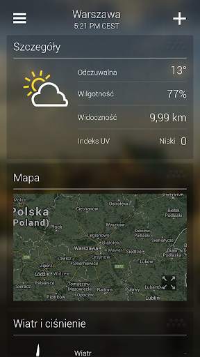 Pogoda Yahoo screenshot 3