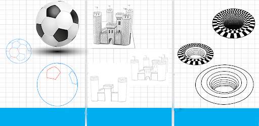 how  to draw 3D screenshot 2