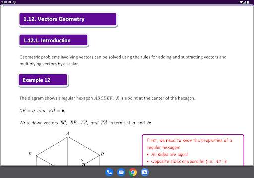 Vectors High School Math скриншот 14