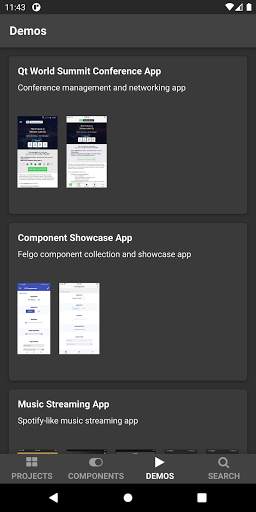 Felgo 3 QML Dev App screenshot 3