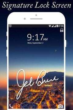 Signature Screen Lock स्क्रीनशॉट 1
