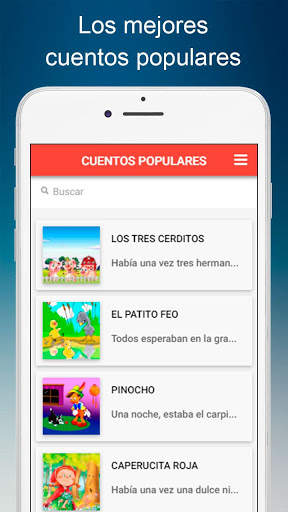 Cuentos Populares: Cuentos Infantiles screenshot 1