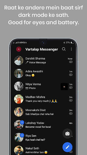 Vartalap: Indian Messenger & Video Calling App screenshot 6