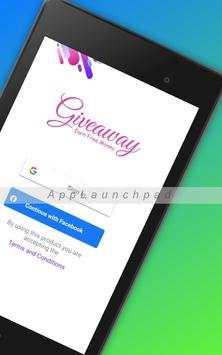 GiveAway - Earn money स्क्रीनशॉट 10