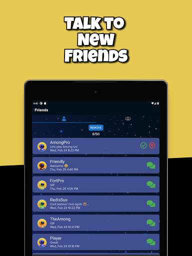 AmongFriends - Friends for Among Us Chat screenshot 14