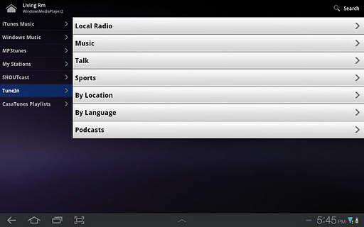 (Old) CasaTunes Home Audio Ctr screenshot 2