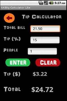 Calculator Kit Lite screenshot 3