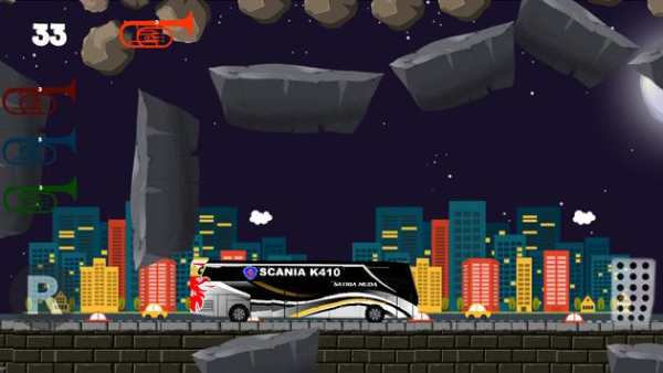 satria muda bus simulator screenshot 2