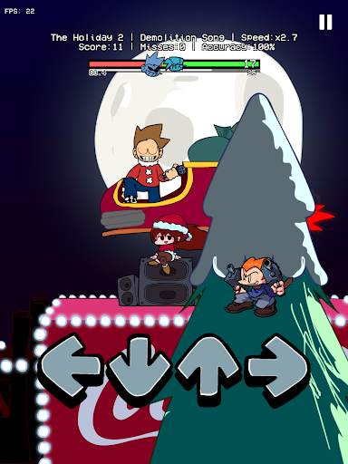 FNF Christmas Holiday mod screenshot 7