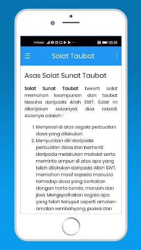 Solat Taubat screenshot 1