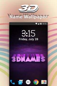 3D My Name Live Wallpaper screenshot 2
