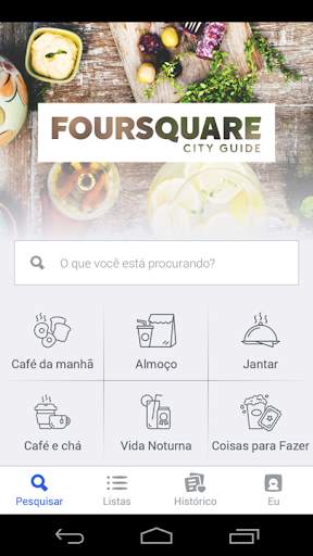 Foursquare screenshot 1